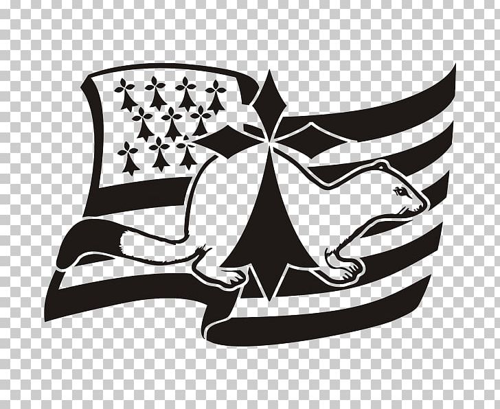 Flag Of Brittany Stoat Celtic Nations Breton PNG, Clipart, Black, Black And White, Breton, Brittany, Celtic Languages Free PNG Download