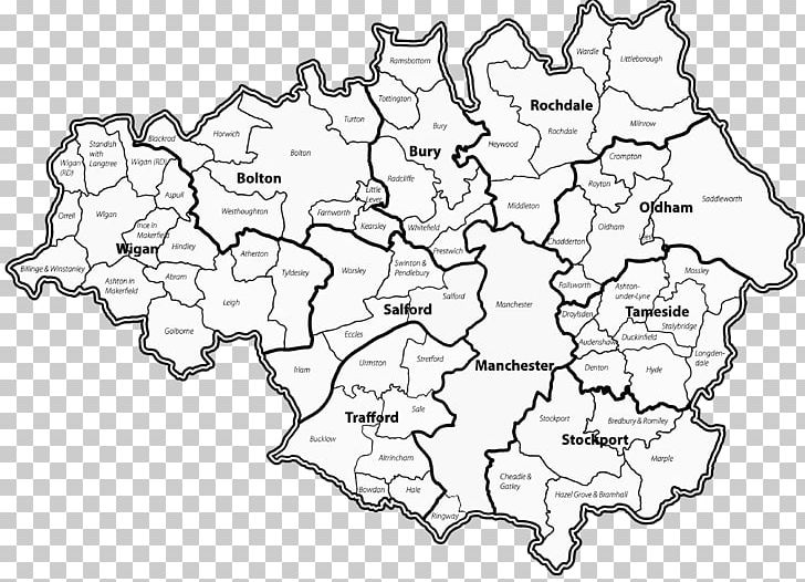 Cheshire Map Metropolitan County Black And White PNG, Clipart, Angle, Area, Black And White, Cheshire, County Free PNG Download
