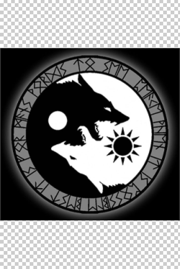 Odin Sköll Hati Hróðvitnisson Norse Mythology Fenrir PNG, Clipart, Black, Black And White, Circle, Computer Wallpaper, Deity Free PNG Download