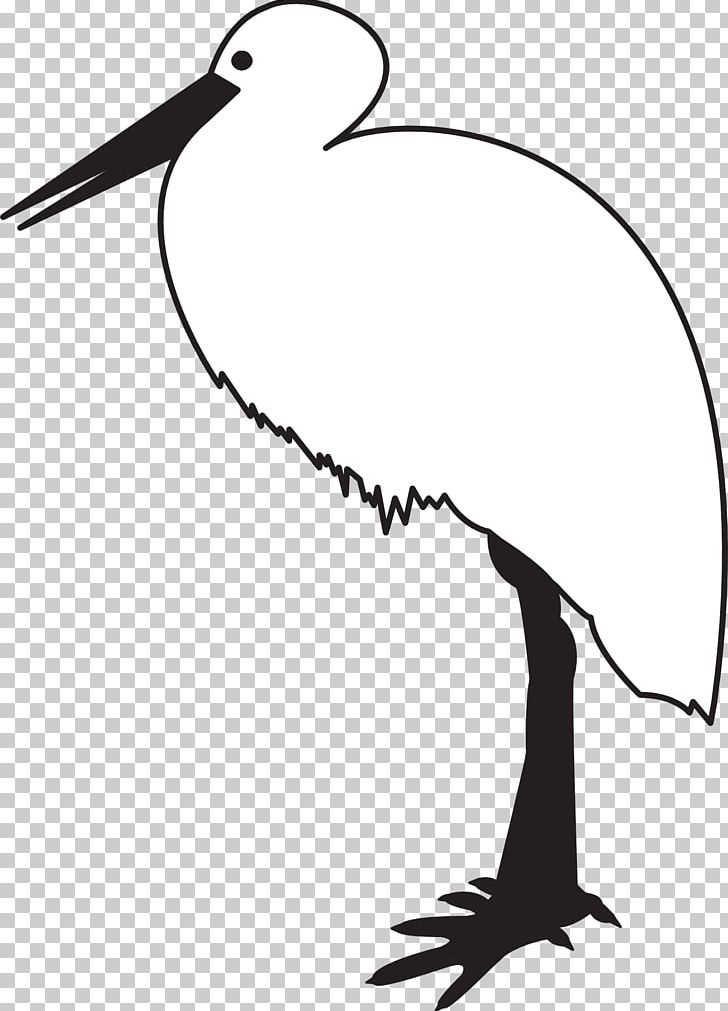 White Stork Bird Black Stork Black And White PNG, Clipart, Animals, Artwork, Beak, Bird, Black And White Free PNG Download