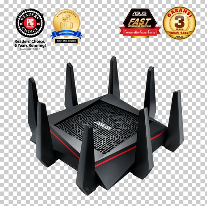 ASUS RT-AC5300 IEEE 802.11ac Wireless Router PNG, Clipart, Angle, Asus, Asus Rtac66u, Asus Rtac5300, Automotive Exterior Free PNG Download