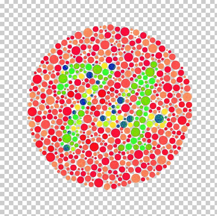 Ishihara Test Color Blindness Color Vision Dichromacy PNG, Clipart, Achromatopsia, Area, Brain, Circle, Color Free PNG Download