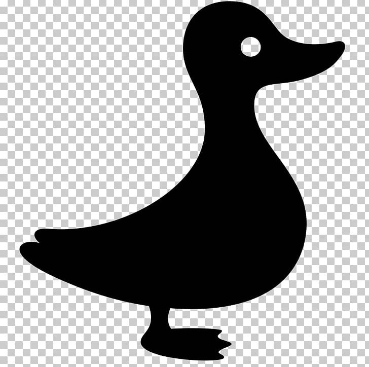 Duck Computer Icons Mallard PNG, Clipart, Animals, Beak, Bird, Black And White, Computer Icons Free PNG Download
