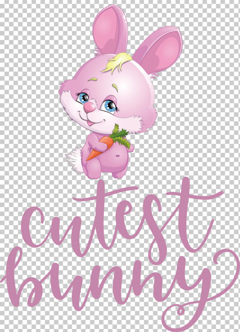 Cutest Bunny Happy Easter Easter Day PNG, Clipart, Cartoon, Character, Cutest Bunny, Easter Bunny, Easter Day Free PNG Download