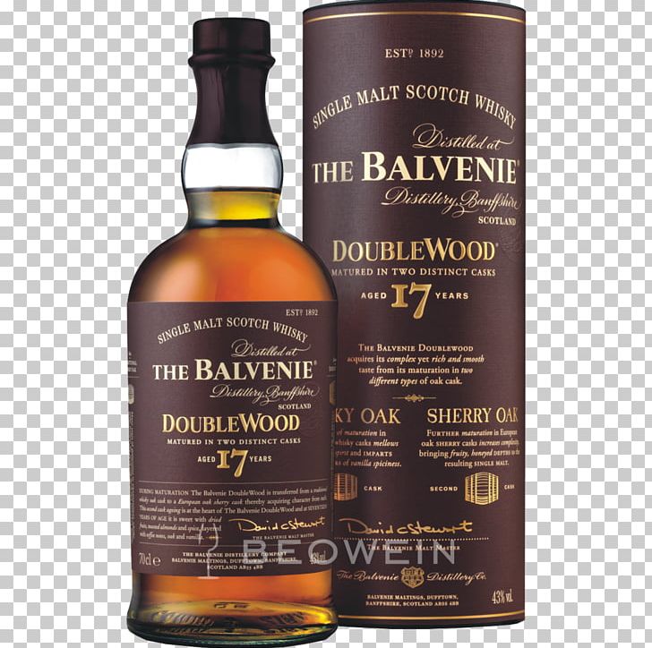 Balvenie Distillery Single Malt Whisky Single Malt Scotch Whisky Balvenie DoubleWood PNG, Clipart,  Free PNG Download