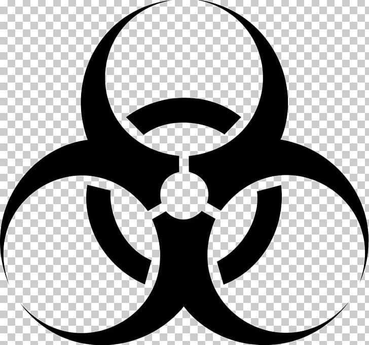 Biological Hazard Symbol Sign PNG, Clipart, Biological Hazard, Black And White, Circle, Clipart, Clip Art Free PNG Download