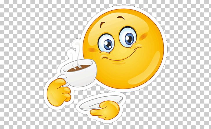 Emoticon Smiley Morning Emoji Coffee PNG, Clipart, Blog, Coffee, Computer Icons, Conversation, Cup Free PNG Download