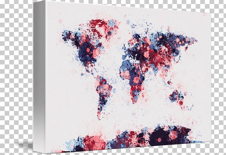 Canvas Print World Map Painting PNG, Clipart, Abstract Art, Art, Canvas, Canvas Print, Color Free PNG Download