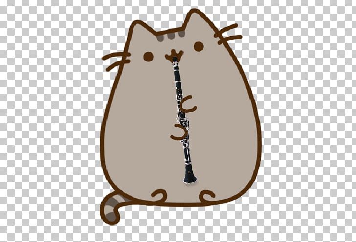 Pusheen Sticker Cat Facebook PNG, Clipart, Academic Writing Month, Animals, Brown, Cat, Clarinet Free PNG Download