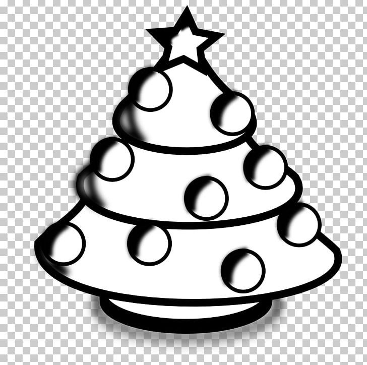 Santa Claus Christmas Tree Black And White PNG, Clipart, Black And White, Candle Holder, Christmas, Christmas Card, Christmas Decoration Free PNG Download
