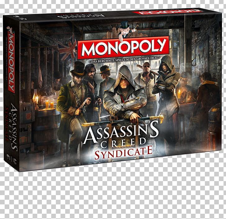 Assassin's Creed Syndicate Monopoly Assassin's Creed: Brotherhood Board Game PNG, Clipart, Action Figure, Advertising, Assassin Creed Syndicate, Assassins, Assassins Creed Free PNG Download