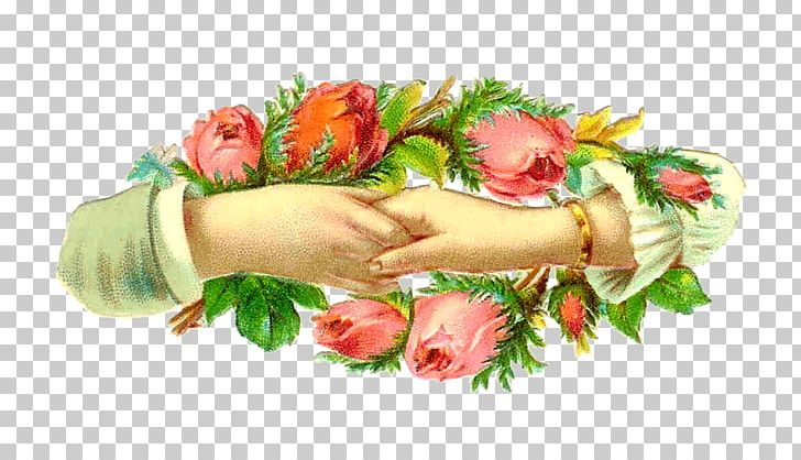 Rose Christmas Card Hand PNG, Clipart, Christmas Card, Clip Art, Cut Flowers, Decoupage, Floral Design Free PNG Download
