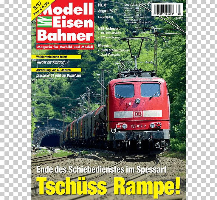 Rail Transport Magazine Train Railway Der Modelleisenbahner PNG, Clipart, 2015, 2016, Eur2, Locomotive, Magazine Free PNG Download