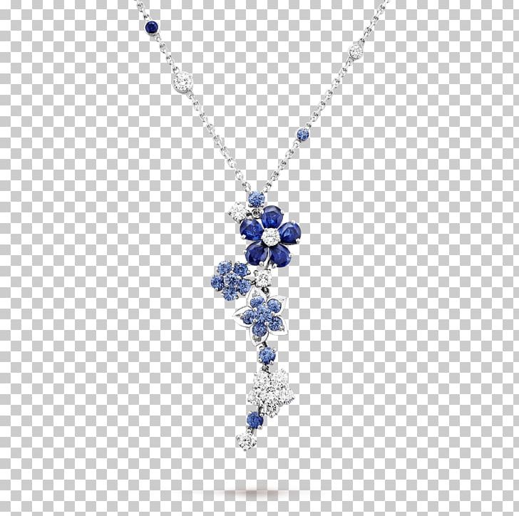 Sapphire Van Cleef & Arpels Charms & Pendants Jewellery Necklace PNG, Clipart, Blue, Body Jewellery, Body Jewelry, Charm Bracelet, Charms Pendants Free PNG Download