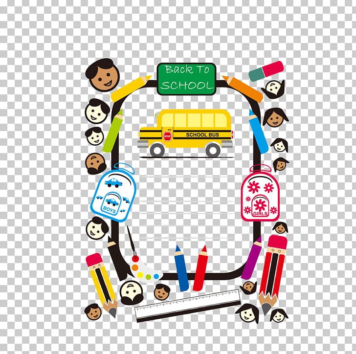 Cartoon Drawing Child Painting PNG, Clipart, Back To School, Bus, Bus Vector, Cartoonist, Creative Background Free PNG Download