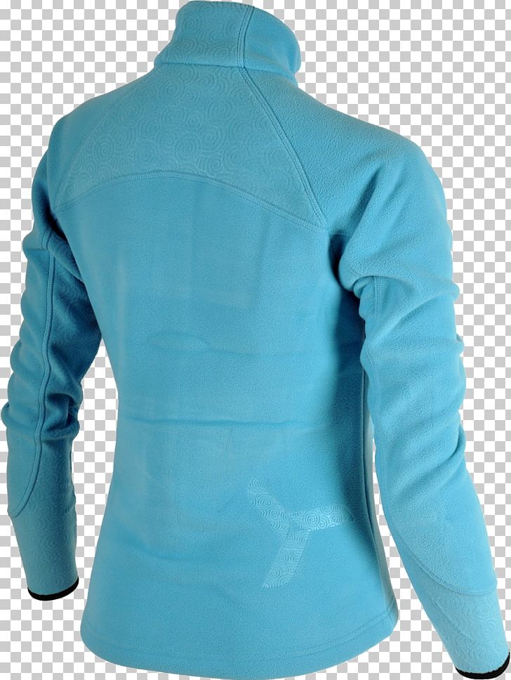 Polar Fleece Sleeve Shoulder Product Turquoise PNG, Clipart, Aqua, Button, Electric Blue, Jacket, Neck Free PNG Download