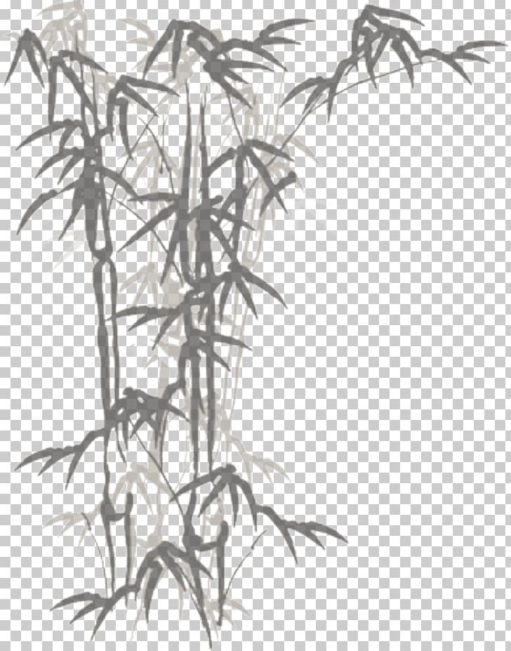 Bamboo Drawing Panda Trading & Mfr Inc Painting PNG, Clipart, Bamboo Painting, Black And White, Branch, Chinese Lantern, Chinese Style Free PNG Download