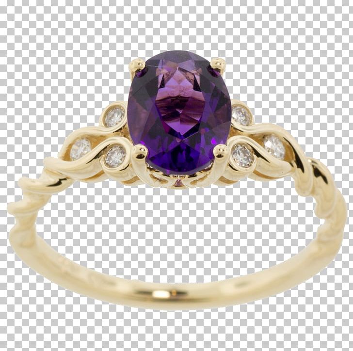 Jewellery Ring Amethyst Gemstone Diamond PNG, Clipart, Amethyst, Body Jewellery, Body Jewelry, Carat, Clothing Accessories Free PNG Download