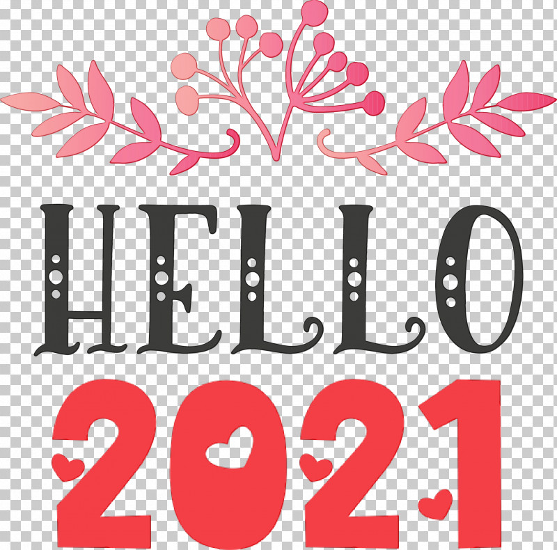Logo Text Flower Petal Line PNG, Clipart, 2021 New Year, Flower, Hello 2021 Year, Line, Logo Free PNG Download