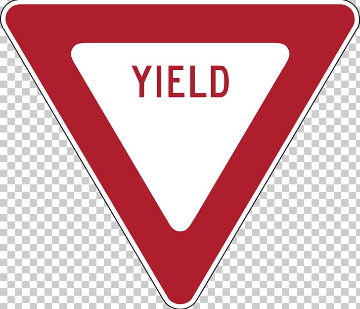 Yield Sign Traffic Sign Stop Sign PNG, Clipart, Area, Brand, Driving, Heart, Line Free PNG Download