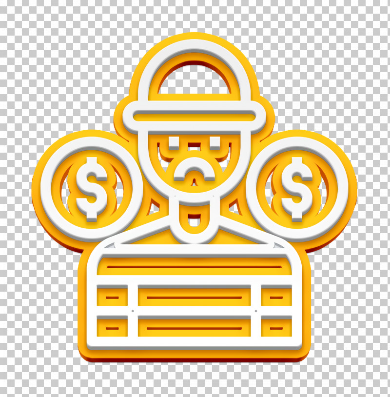 Crime Icon Thief Icon PNG, Clipart, Crime Icon, Line, Symbol, Thief Icon, Yellow Free PNG Download