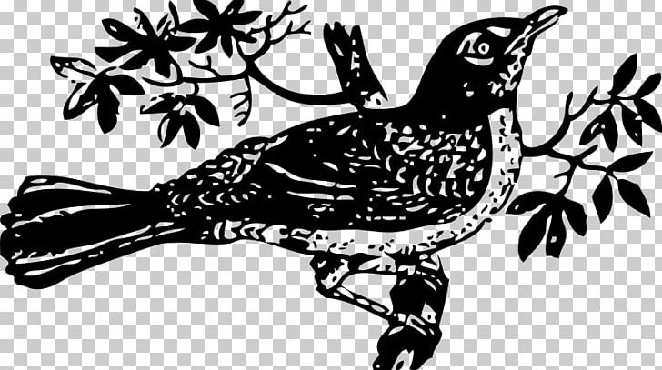 To Kill A Mockingbird Drawing PNG, Clipart, Beak, Bird, Black And White, Branch, Computer Icons Free PNG Download