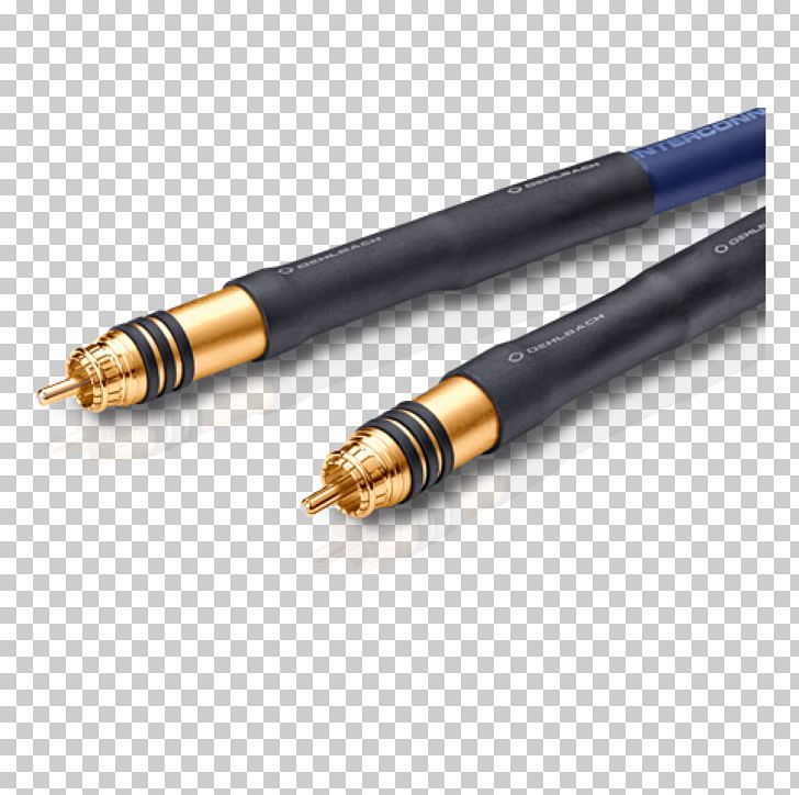 Coaxial Cable RCA Connector Electrical Cable Oehlbach RCA Audio/phono Cable Speaker Wire PNG, Clipart, Audio, Balanced Line, Cable, Cinch, Coaxial Free PNG Download
