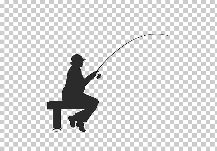 Fisherman Fishing PNG, Clipart, Angle, Black, Black And White