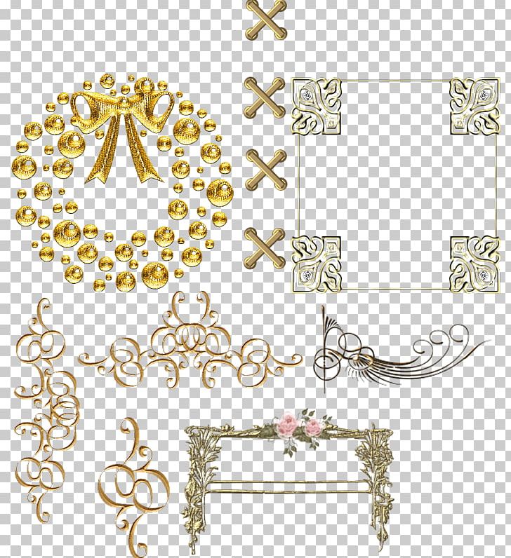 Illustration Metallic Color Design PNG, Clipart, Area, Art, Baroque, Body Jewelry, Border Free PNG Download