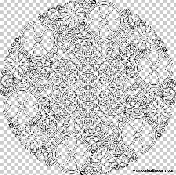 Mandala Coloring Book Meditation Child Adult PNG, Clipart, Adult, Area, Black And White, Book, Chakra Free PNG Download