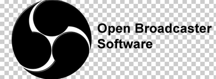 Open Broadcaster Software Computer Software Free And Open-source Software Streaming Media PNG, Clipart, Black And White, Brand, Broadcaster, Broadcasting, Circle Free PNG Download