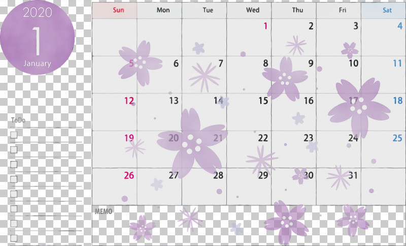 Lavender PNG, Clipart, 2020 Calendar, January 2020 Calendar, January Calendar, Lavender, Lilac Free PNG Download
