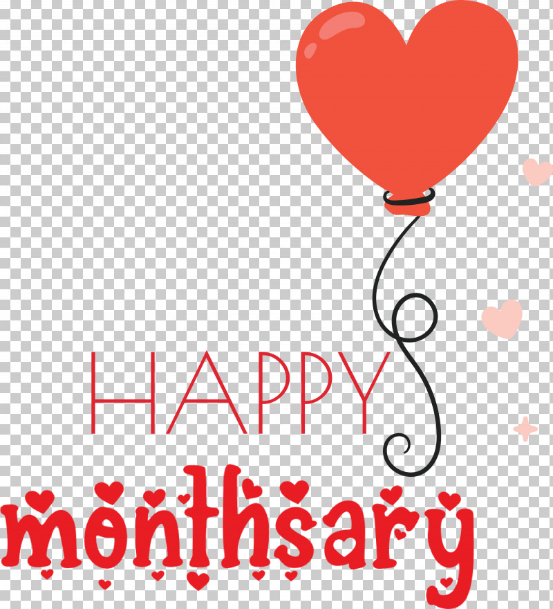 Happy Monthsary PNG, Clipart, Balloon, Geometry, Happy Monthsary, Heart, Line Free PNG Download
