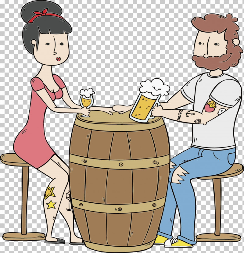 Cartoon Conversation PNG, Clipart, Cartoon, Conversation, Paint, Watercolor, Wet Ink Free PNG Download