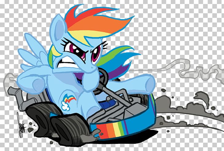 Rainbow Dash Pony Rarity Go-kart Applejack PNG, Clipart, Art, Cartoon, Cutie Mark Crusaders, Deviantart, Equestria Daily Free PNG Download
