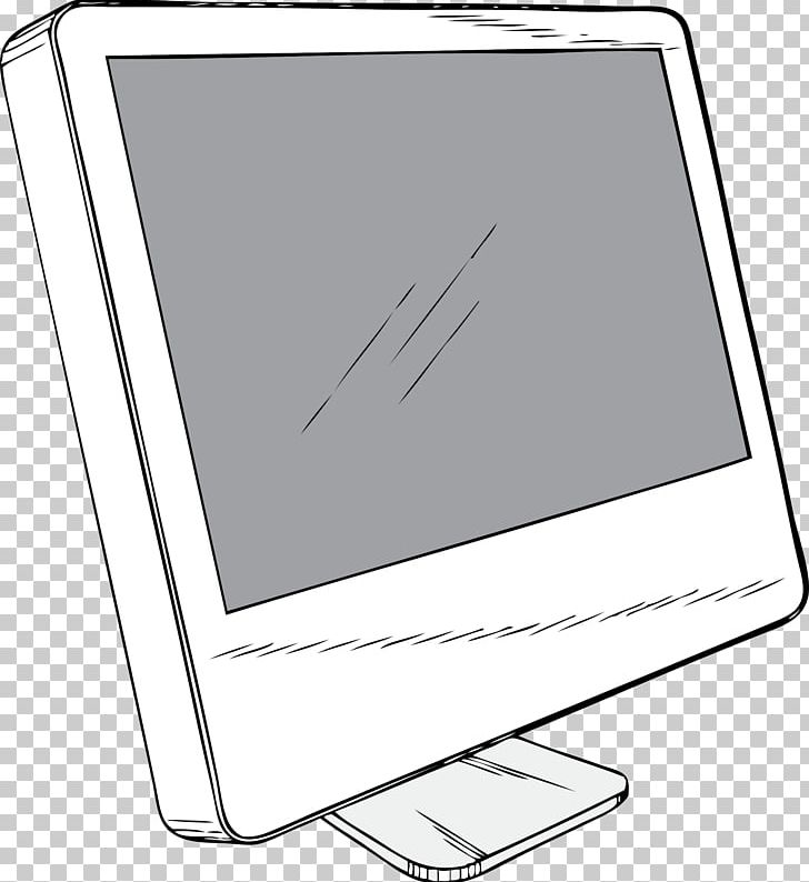 Computer Monitors Apple Cinema Display Liquid-crystal Display PNG, Clipart, Angle, Apple, Apple Displays, Area, Black And White Free PNG Download