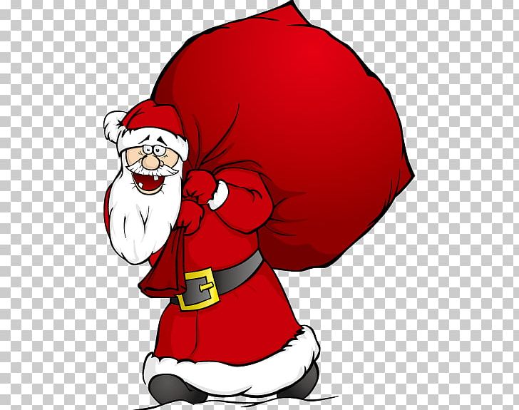 Santa Claus Cartoon Gift PNG, Clipart, Art, Carrying Vector, Cartoon, Cartoon Santa Claus, Christ Free PNG Download