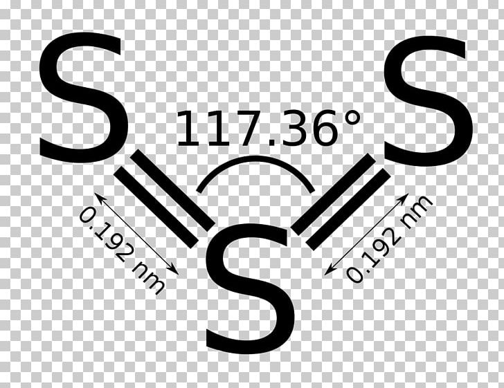 Trisulfur Triatomic Molecule Chemistry Lewis Structure PNG, Clipart, Allotropy, Area, Black And White, Brand, Chemical Compound Free PNG Download