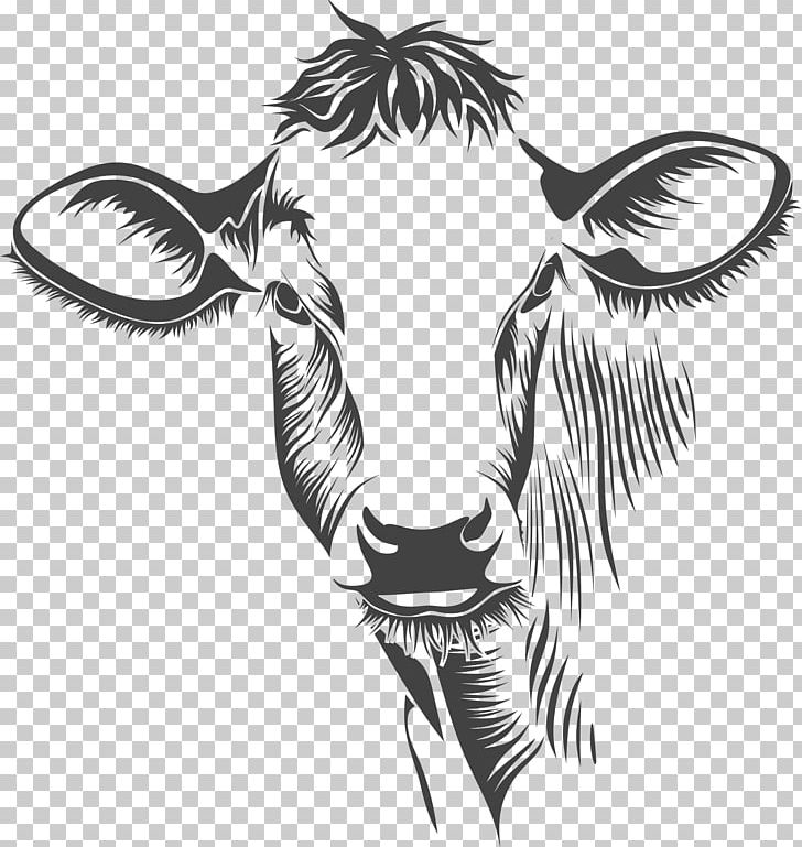 Holstein Friesian Cattle Charolais Cattle Gelbvieh Line Art PNG, Clipart, Animal Farm, Animals, Beef, Black And White, Bull Free PNG Download