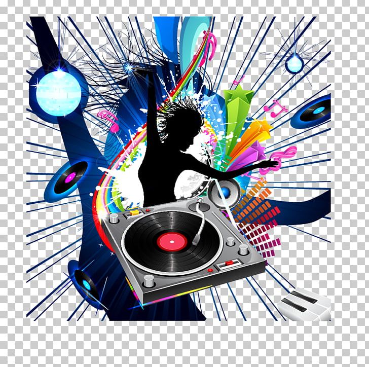 Music Poster Graphic Design Disc Jockey PNG, Clipart, Art, Ball, Carnival, Carnival Vector, Decorative Elements Free PNG Download