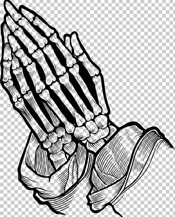 Praying Hands Human Skeleton Drawing Prayer PNG, Clipart, Arm, Artwork, Black And White, Bone, Claw Free PNG Download