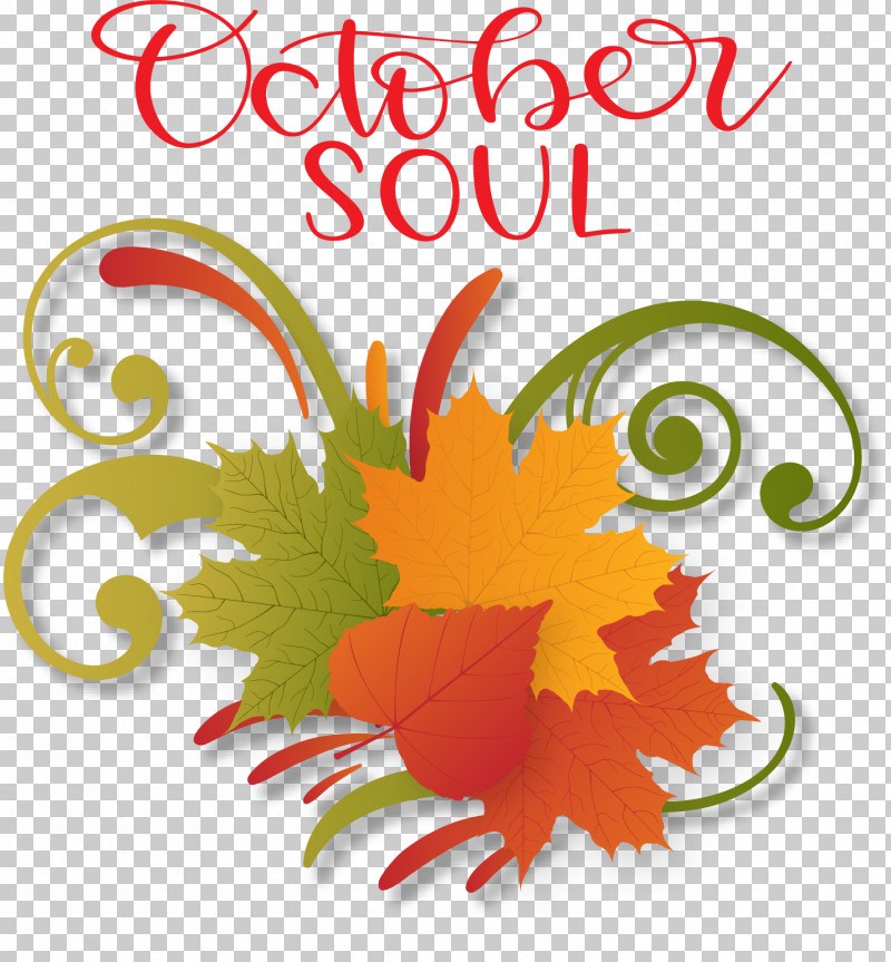 October Soul Autumn PNG, Clipart, Autumn, Autumn Leaf Color, Floral Design, Leaf, Plant Free PNG Download