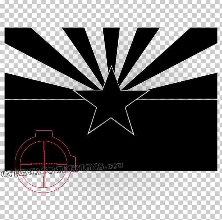 Flag Of Arizona Flag Of The United States State Flag PNG, Clipart, Angle, Arizona, Black, Black And White, Brand Free PNG Download