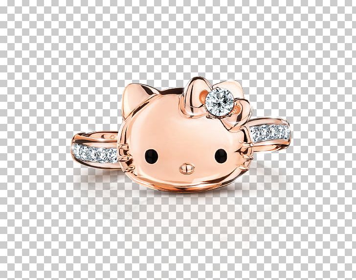 Hello Kitty Ring ディアダニエル Diamond Color PNG, Clipart, Body Jewellery, Body Jewelry, Diamond, Diamond Color, Fashion Accessory Free PNG Download