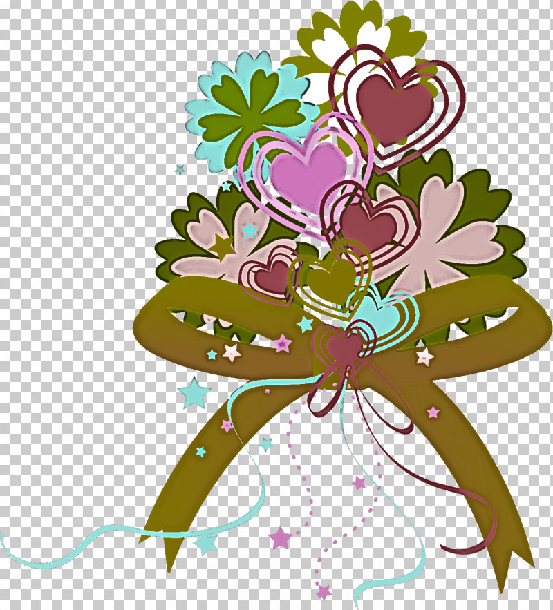 Flower Bouquet Flower Bunch Ribbon PNG, Clipart, Floral Design, Flower, Flower Bouquet, Flower Bunch, Leaf Free PNG Download