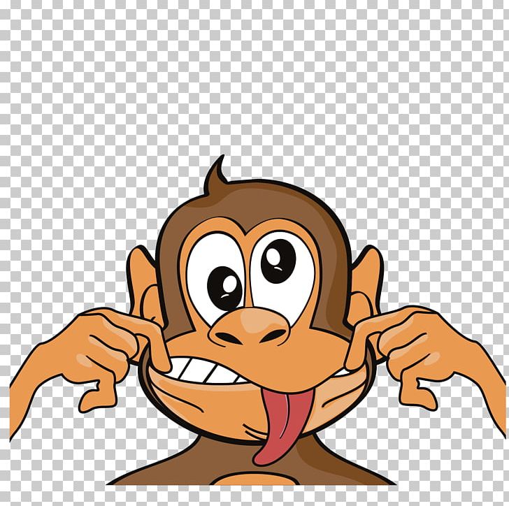 Cartoon Monkey Illustration PNG, Clipart, Animals, Art, Balloon Cartoon, Bird, Carnivoran Free PNG Download