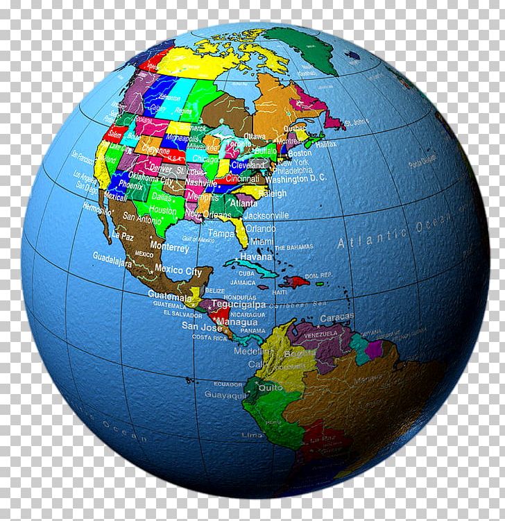 Globe United States World Map PNG, Clipart, Americas, Continent, Earth, Geography, Globe Free PNG Download