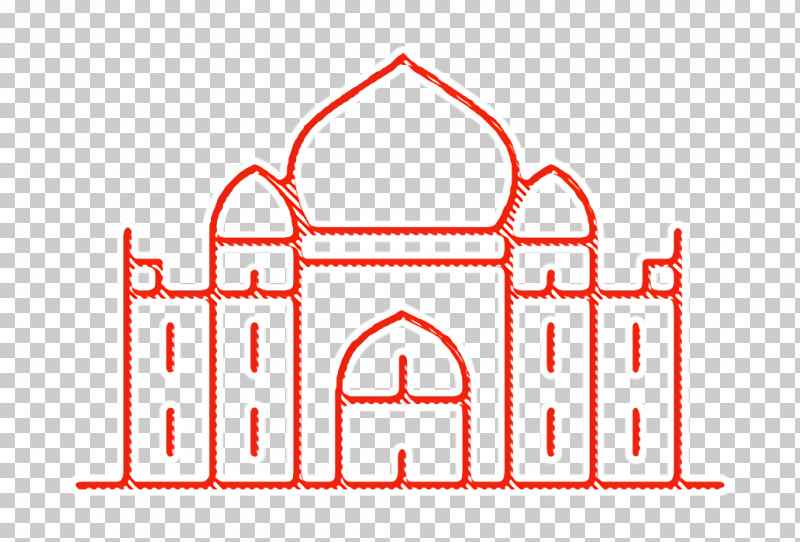 Monuments Icon Taj Mahal Icon India Icon PNG, Clipart, Angle, Area, Geometry, India Icon, Line Free PNG Download