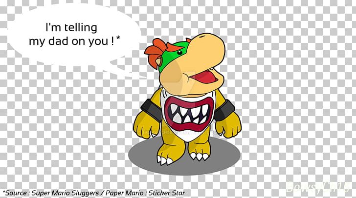 Bowser Jr. Paper Mario: Sticker Star Super Mario RPG PNG, Clipart, Art, Bowser, Carnivoran, Cartoon, Fictional Character Free PNG Download