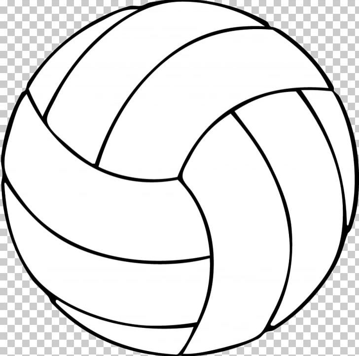 Volleyball Coloring Book Sport PNG, Clipart, Angle, Area, Ball, Black And White, Black And White Volleyball Free PNG Download